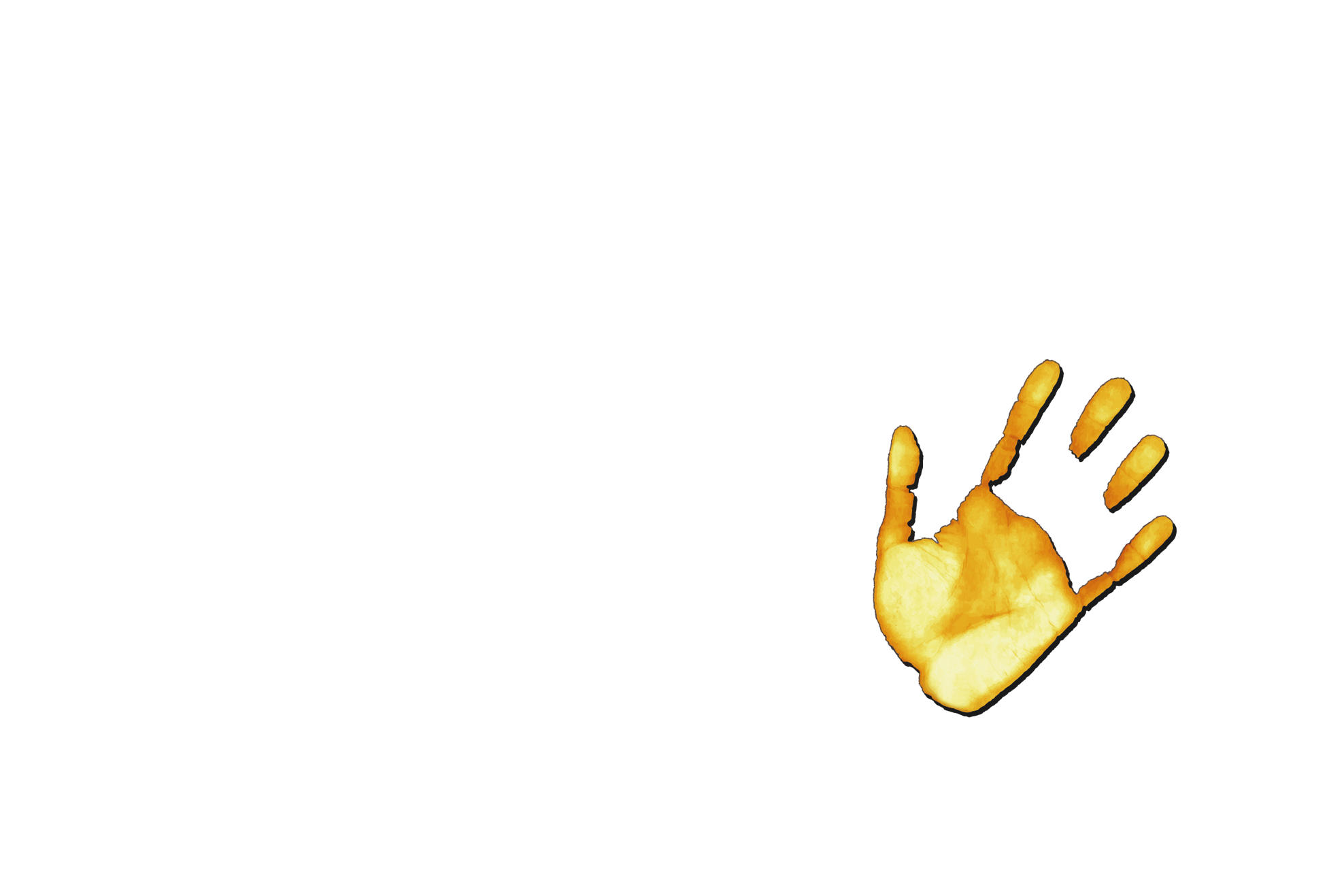 FINAL HBG Logo HVID + hør, dine smil gør dig fri Logo hand